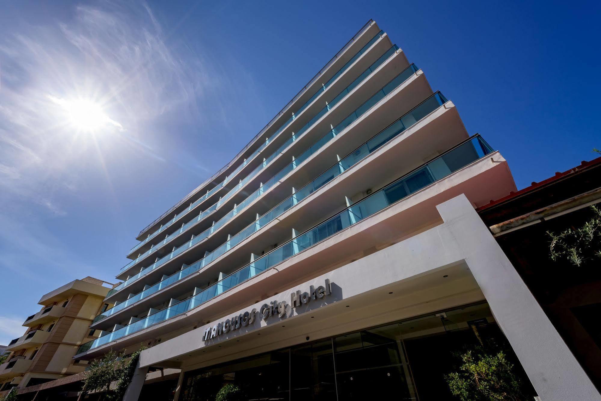 Manousos City Hotel Rhodes City Exteriér fotografie